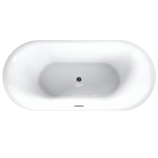 Banheira autónoma CARRERA 1700 x 800 mm Bordeaux