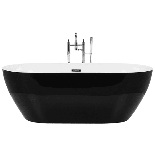 Banheira autónoma CARRERA 1700 x 800 mm Preto