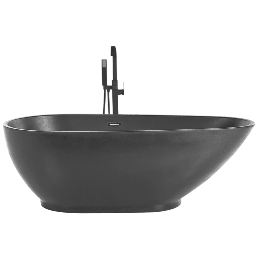 Banheira autónoma GUIANA 1730 x 820 mm Preto