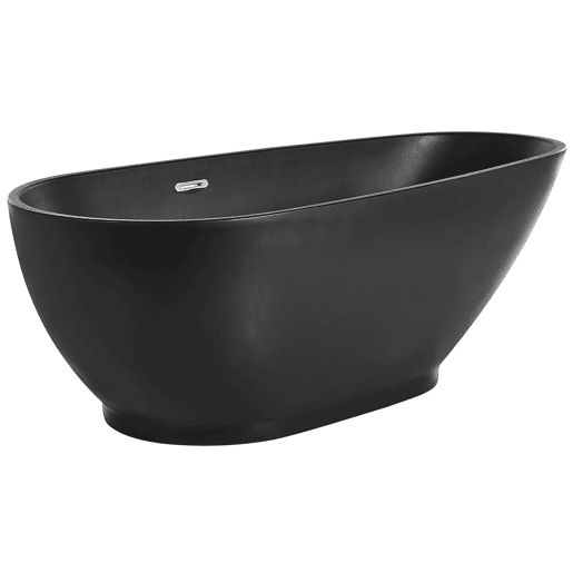 Banheira autónoma GUIANA 1730 x 820 mm Preto