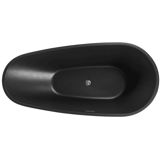 Banheira autónoma GUIANA 1730 x 820 mm Preto