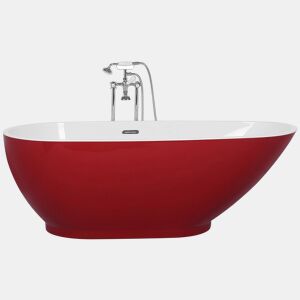 Banheira autónoma GUIANA 1730 x 820 mm Vermelho