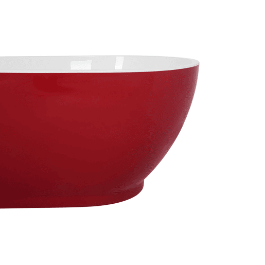 Banheira autónoma GUIANA 1730 x 820 mm Vermelho