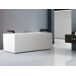 Beliani Bañera de interior MONTEGO 83x172 Beliani Bañera de interior MONTEGO 83x172 Blanco
