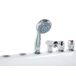 Beliani Bañera de interior MONTEGO 83x172 Beliani Bañera de interior MONTEGO 83x172 Blanco