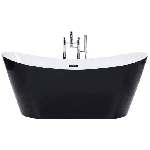 Banheira autónoma ANTIGUA 1800 x 780 mm Preto