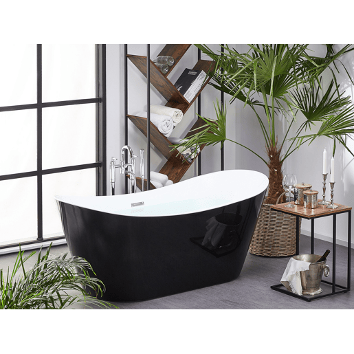 Banheira autónoma ANTIGUA 1800 x 780 mm Preto