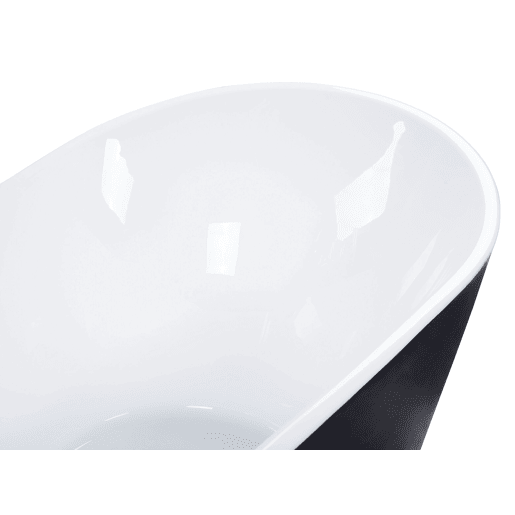 Banheira autónoma ANTIGUA 1800 x 780 mm Preto