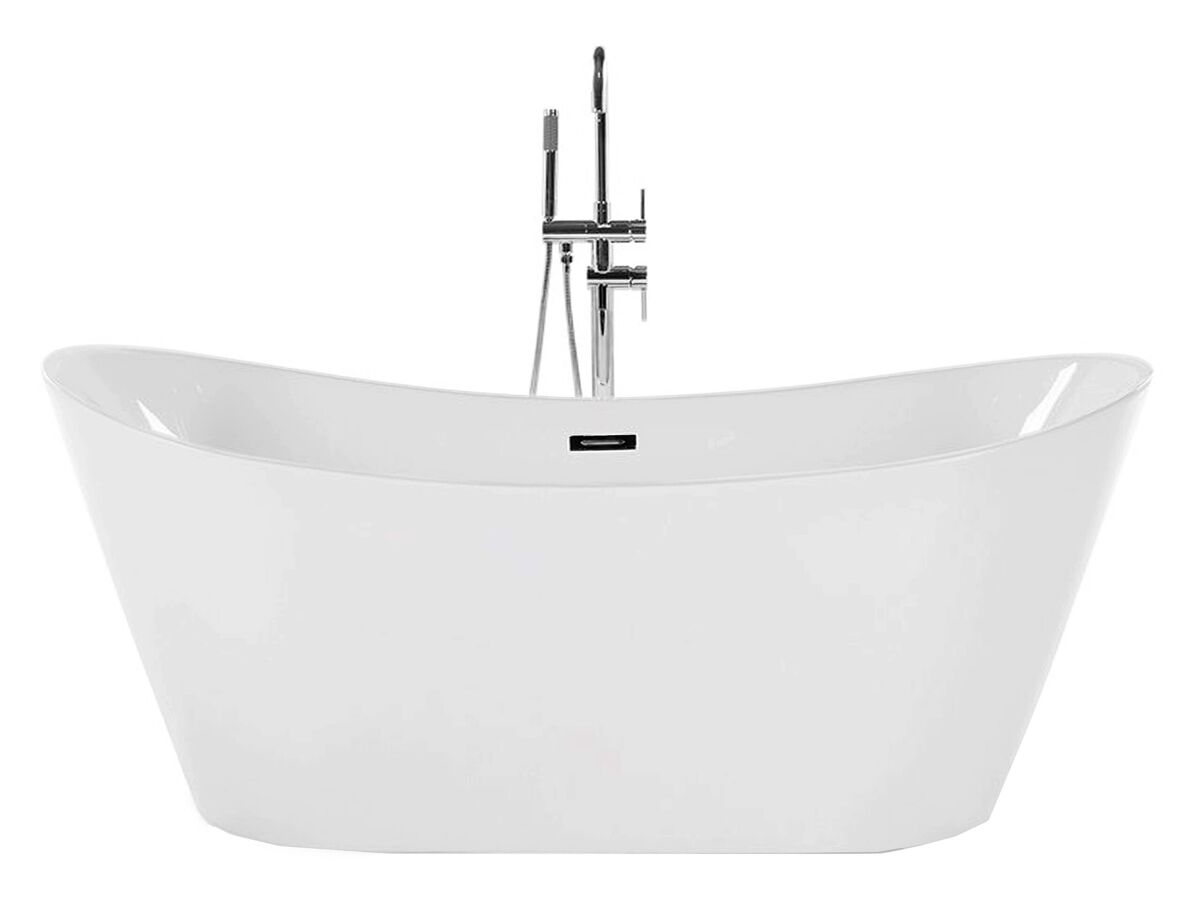 Beliani Bañera independiente ANTIGUA 75x150 Blanco
