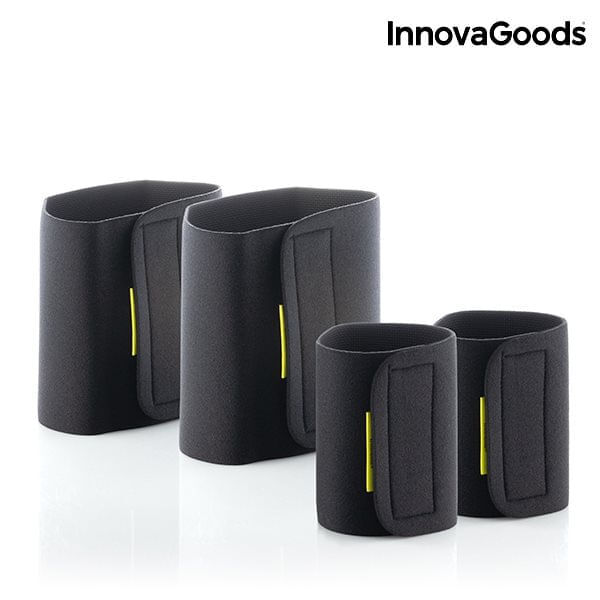 Bandas Deportivas con Efecto Sauna para Brazos y Piernas (Pack de 4)