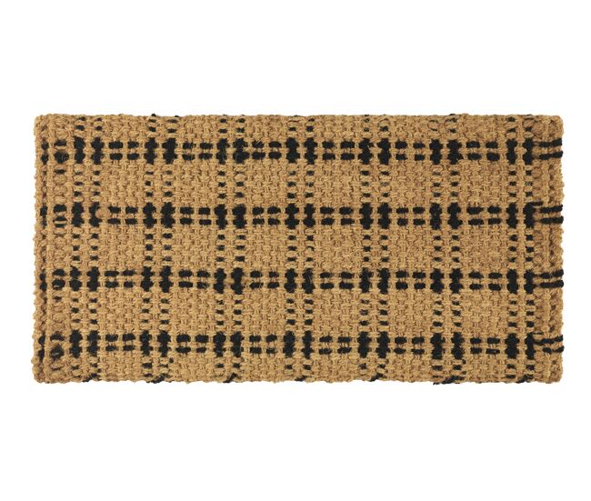 Alfombra de fibra de coco 60x120 cm
