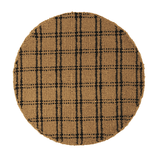Tapete De Fibra De Coco 120 Cm Diam.