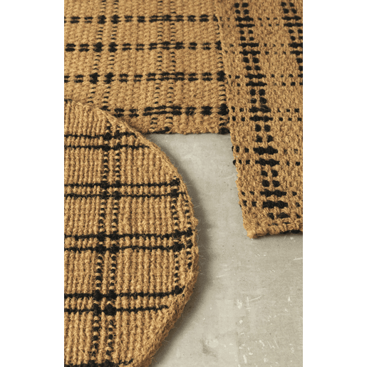 Tapete De Fibra De Coco 210 Cm Diam.