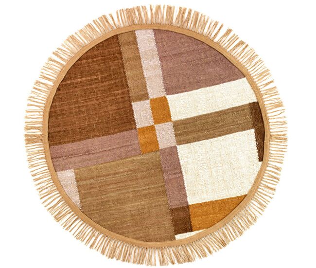 Alfombra algodón 180cm diam.