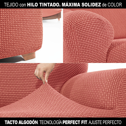 Capa do Sofá Sofaskins NIAGARA Coral - Poltrona de um lugar 70 - 110 cm