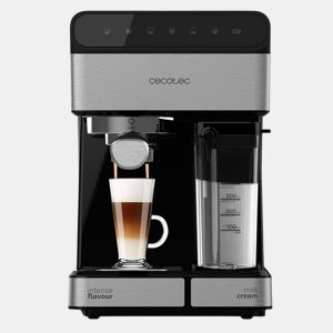 Cecotec Máquina de café semi automática com thermoblock, 20 bares e depósito de leite.