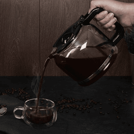 Cecotec Máquina de café de filtro, para 12 chávenas, com acabamentos em aço inoxidável e intensificador de aroma.