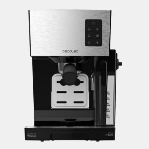 Cecotec Máquina de café semi automática com thermoblock, 20 bares que prepara cappuccino com um só botão.