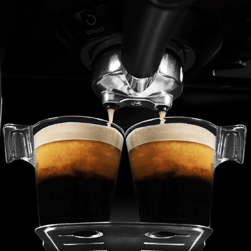 Cecotec Máquina de café semi automática com thermoblock, 20 bares que prepara cappuccino com um só botão. Cecotec Máquina de café semi automática com thermoblock, 20 bares que prepara cappuccino com um só botão.