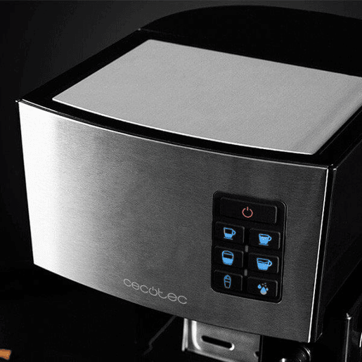 Cecotec Máquina de café semi automática com thermoblock, 20 bares que prepara cappuccino com um só botão. Cecotec Máquina de café semi automática com thermoblock, 20 bares que prepara cappuccino com um só botão.