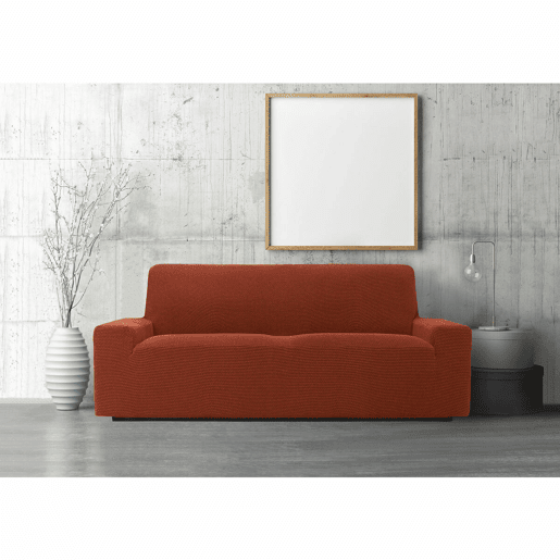 Capa do Sofá Sofaskins NIAGARA Laranja escuro - Sofá de 4 lugares 230 - 270 cm