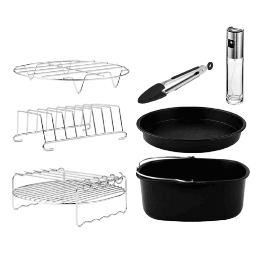 Cecotec Kit de acessórios para fritadeiras de ar de 5 a 6,5 litros.