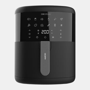 Cecotec Fritadeira digital e compacta sem óleo de 6 L de capacidade.