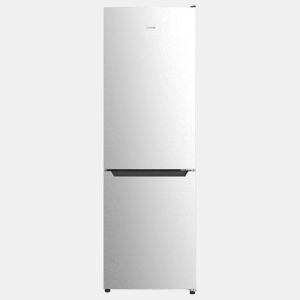 Cecotec Frigorífico Combi Inox com capacidade de 322 l, 185 cm de altura e 60 cm de largura, classe E, com sistema Multi Air Flow, Total No Frost e 2 gaveta para produtos frescos, adaptável a todas as suas necessidades.