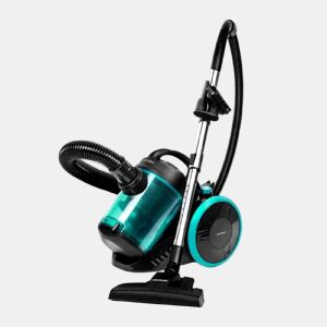 Cecotec Aspirador Conga Rockstar Multicyclonic XL Animal de 800 W. Multiciclónico sem sacos. Capacidade máxima do depósito até 4 L com filtragem de alta eficiência e tubo telescópico metálico. Inclui 3 acessórios + acessório para animais de estimação.