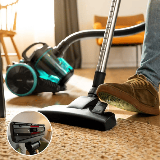 Cecotec Aspirador Conga Rockstar Multicyclonic XL Animal de 800 W. Multiciclónico sem sacos. Capacidade máxima do depósito até 4 L com filtragem de alta eficiência e tubo telescópico metálico. Inclui 3 acessórios + acessório para animais de estimação. Cecotec Aspirador Conga Rockstar Multicyclonic XL Animal de 800 W. Multiciclónico sem sacos. Capacidade máxima do depósito até 4 L com filtragem de alta eficiência e tubo telescópico metálico. Inclui 3 acessórios + acessório para animais de estimação.