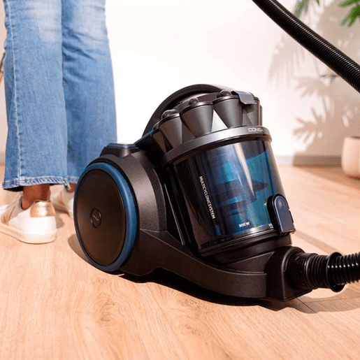Cecotec Aspirador Conga Rockstar Multicyclonic XL de 800 W. Multiciclónico sem sacos. Capacidade máxima do depósito até 4 L com filtragem de alta eficiência e tubo telescópico metálico. Inclui 3 acessórios.