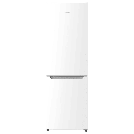 Cecotec Frigorífico Combi White com capacidade de 322 l, 185 cm de altura e 60 cm de largura, classe E, com sistema Multi Air Flow, Total No Frost e 2 gaveta para produtos frescos, adaptável a todas as suas necessidades.