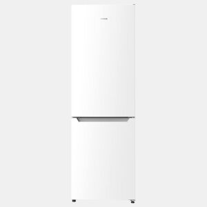Cecotec Frigorífico Combi White com capacidade de 322 l, 185 cm de altura e 60 cm de largura, classe E, com sistema Multi Air Flow, Total No Frost e 2 gaveta para produtos frescos, adaptável a todas as suas necessidades.