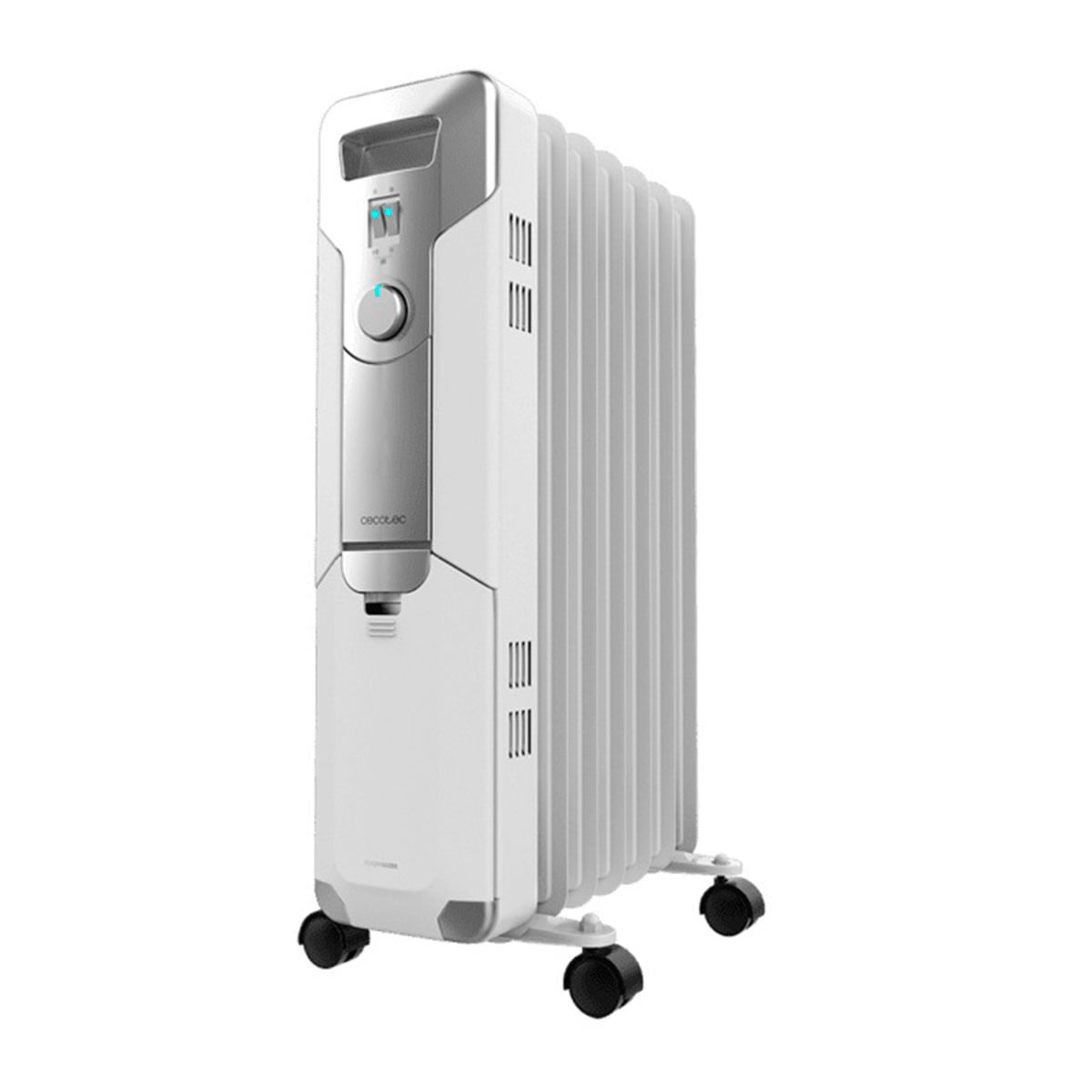 Radiador de aceite Cecotec ReadyWarm 7000 Space 7 módulos  1500W
