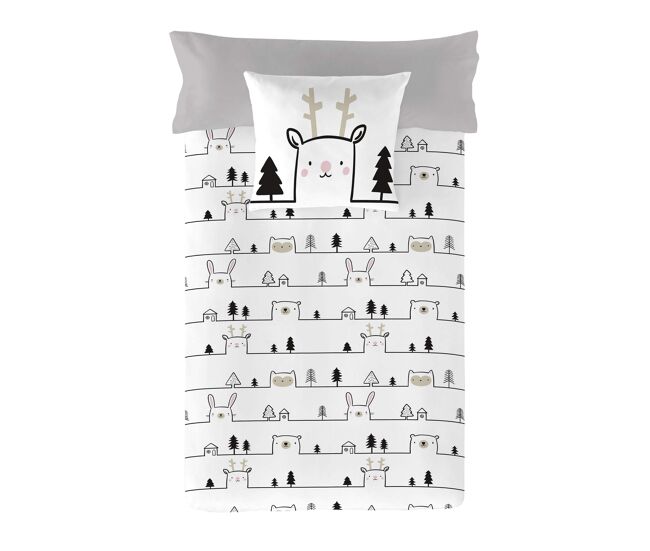 Funda nórdica house animals cama 90