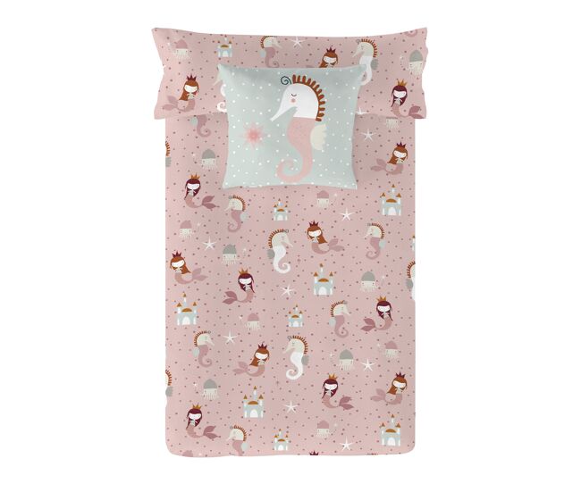Funda nórdica reversible seahorse a cama 105