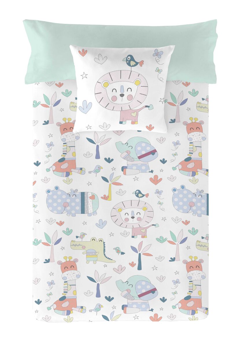 FUNDA NÓRDICA REVERSIBLE CLK JUNGLA 