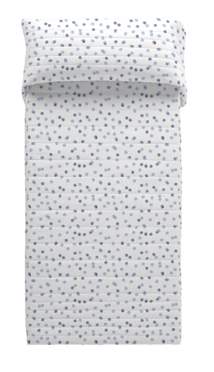 Colcha bouti isis azul cama 105