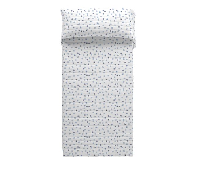 Colcha bouti isis azul cama 105