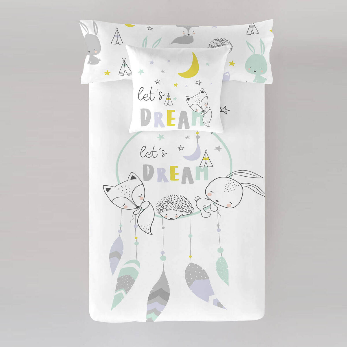 Funda nórdica reversible lets dream cama 105