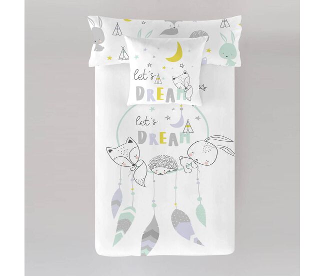 Funda nórdica reversible lets dream cama 105