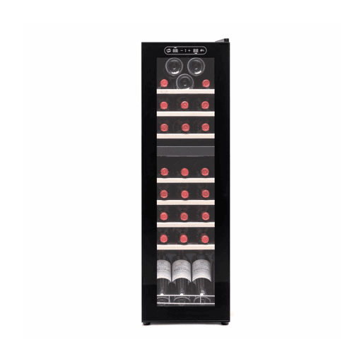 Cave de Vinho 28 garrafas Vinobox 28 PRO2T SLIM Duas Zonas de temperatura Compressor Cave de Vinho 28 garrafas Vinobox 28 PRO2T SLIM Duas Zonas de temperatura Compressor