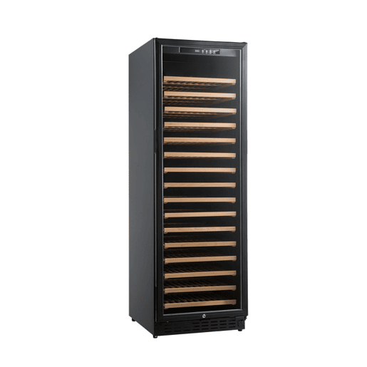 Cave de Vinho 166 garrafas Vinobox 168 GC 1T Preto Instalação livre ou encastre Monotemperatura