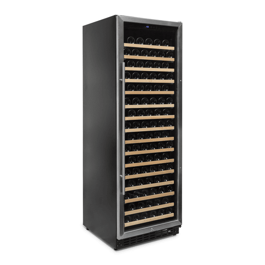 Cave de Vinho 166 garrafas Vinobox 168 GC 1T Inox Instalação livre ou encastre Monotemperatura