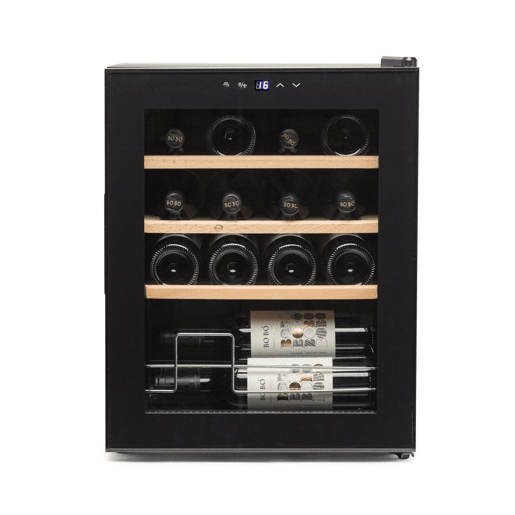 Cave de Vinho 16 garrafas Vinobox 16 PRO Monotemperatura Compressor