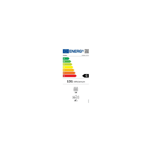 Cave de Vinho 16 garrafas Vinobox 16 PRO Monotemperatura Compressor