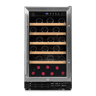 Cave de Vinho 34 garrafas Vinobox 40 GC 1T Inox Instalação livre ou encastre Monotemperatura