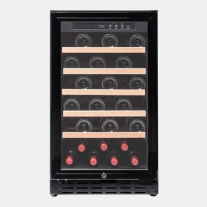 Cave de Vinho 34 garrafas Vinobox 40 GC 1T Preto Instalação livre ou encastre Monotemperatura