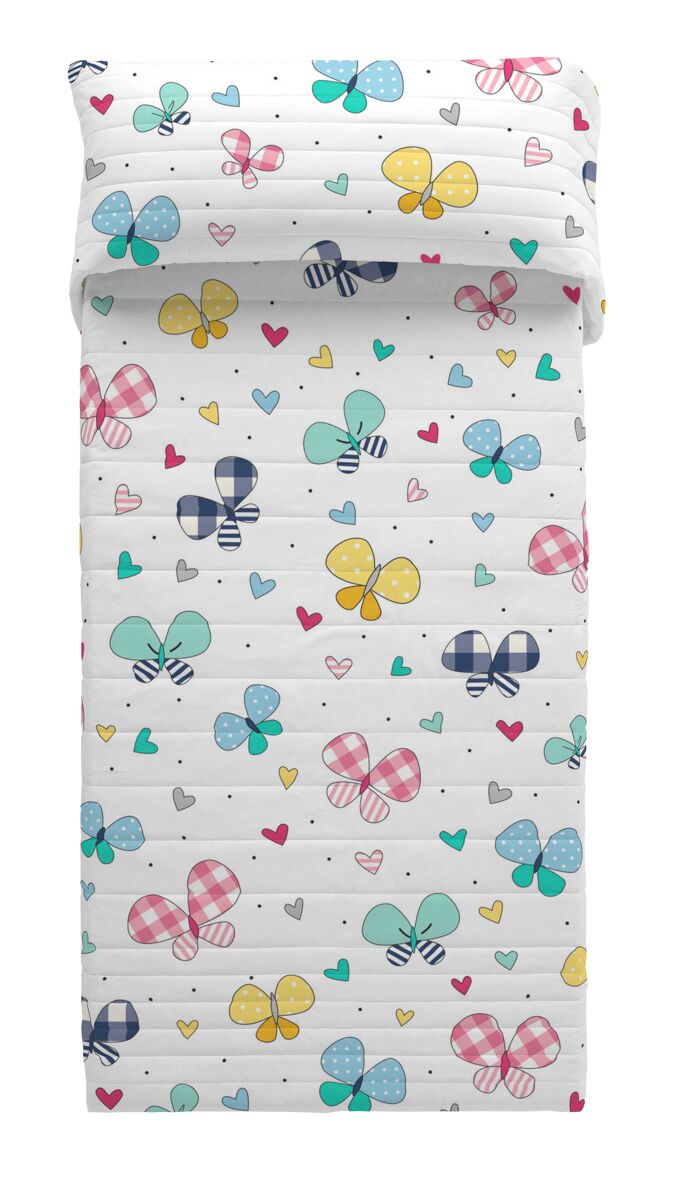 COLCHA BOUTI VICHY BUTTERFLIES