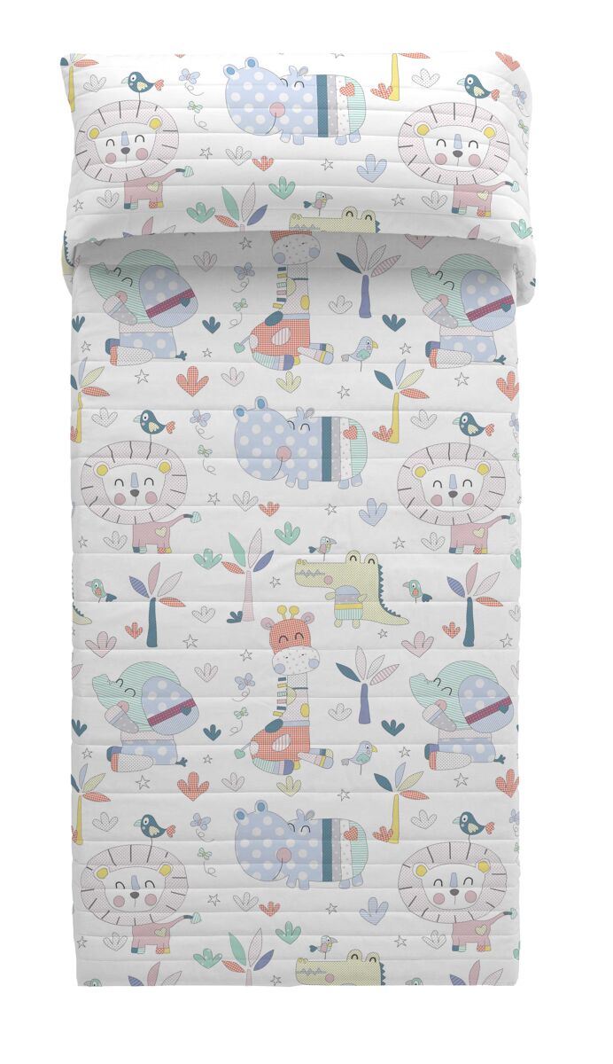 COLCHA BOUTI REVERSIBLE CLK JUNGLA
